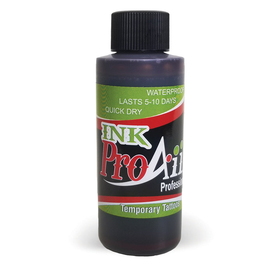 ProAiir Temporary Tattoo Ink - Brown Airbrush Makeup 2.1 Oz