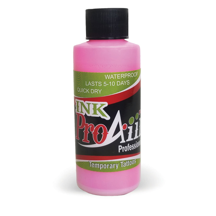 ProAiir Temporary Tattoo Ink - Bubblegum Pink Airbrush Makeup 2.1 Oz