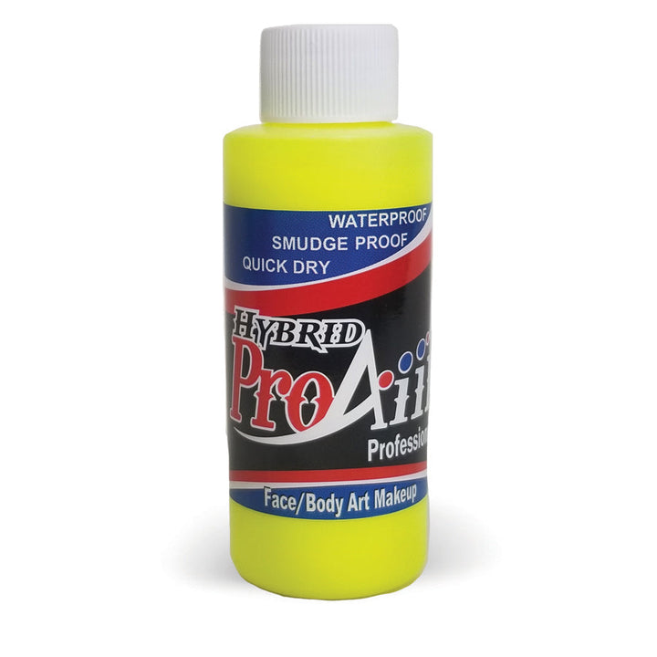 ProAiir Hybrid Face/Body - Fluorescent Yellow Airbrush Makeup