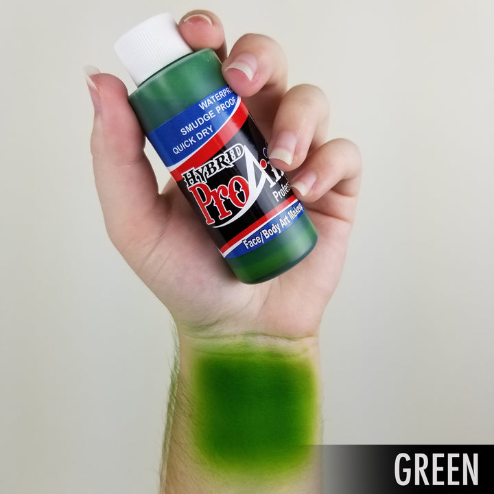 ProAiir Hybrid Face/Body - Green Airbrush Makeup