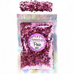 American Body Art Loose Chunky Glitter Blend - Pretty in Pink