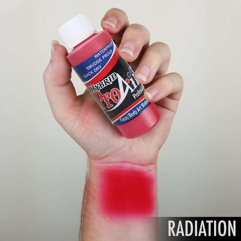 ProAiir Hybrid Face/Body - Radiation Red Airbrush Makeup 2.1 Oz