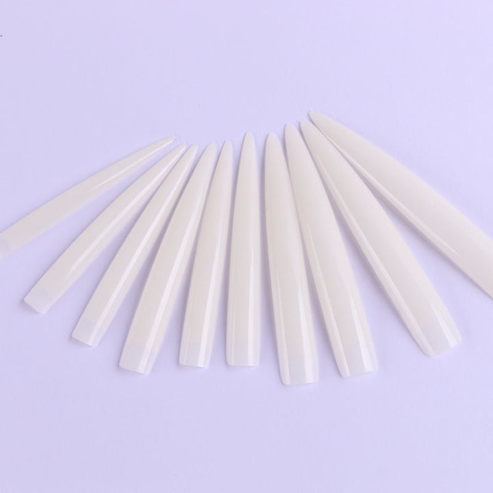 flase finger nails in long point and blunt ends for claws in body art, nail art and cosplay