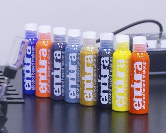 EBA Endura - Alcohol Airbrush Makeup - Primary 6 pack - 4 oz