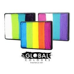 Global Colours Rainbow Cakes-Global-extrememakeupfx