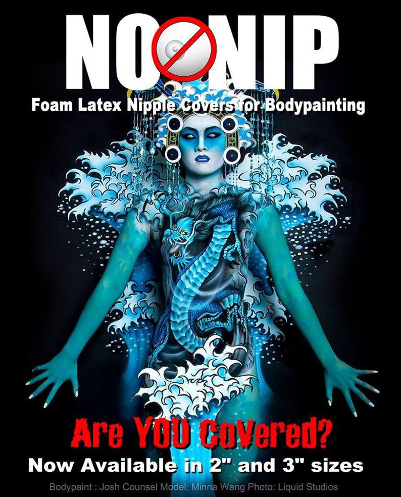 No Nips Body Art Nipple Covers Art