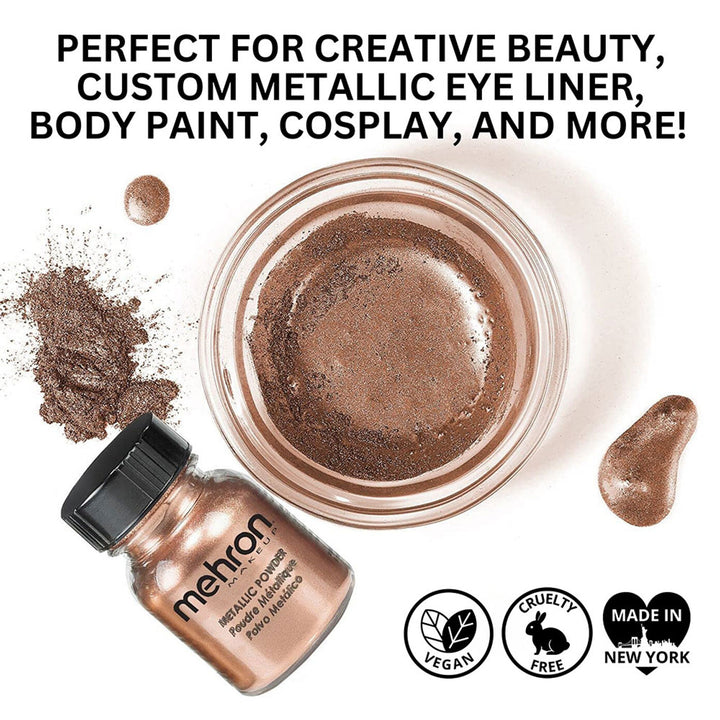 Mehron Metallic Powder - Copper