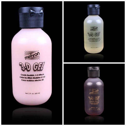 Mehron 3D Gel Three Color Sets-Mehron-extrememakeupfx