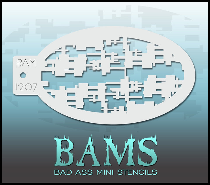 BAMS Bad Ass Mini Stencils - Extreme Makeup FX