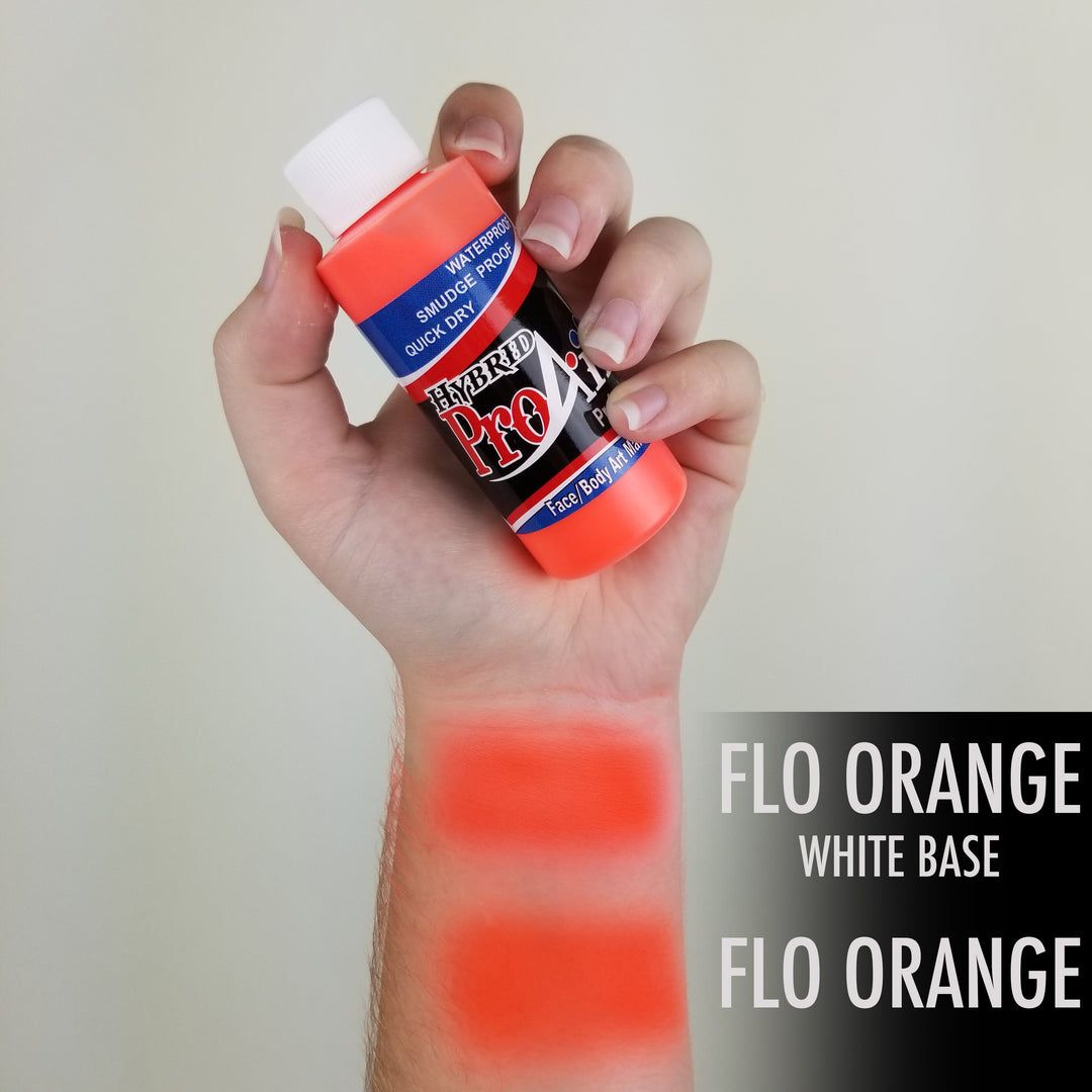 ProAiir Hybrid Face/Body - Fluorescent Orange Airbrush Makeup