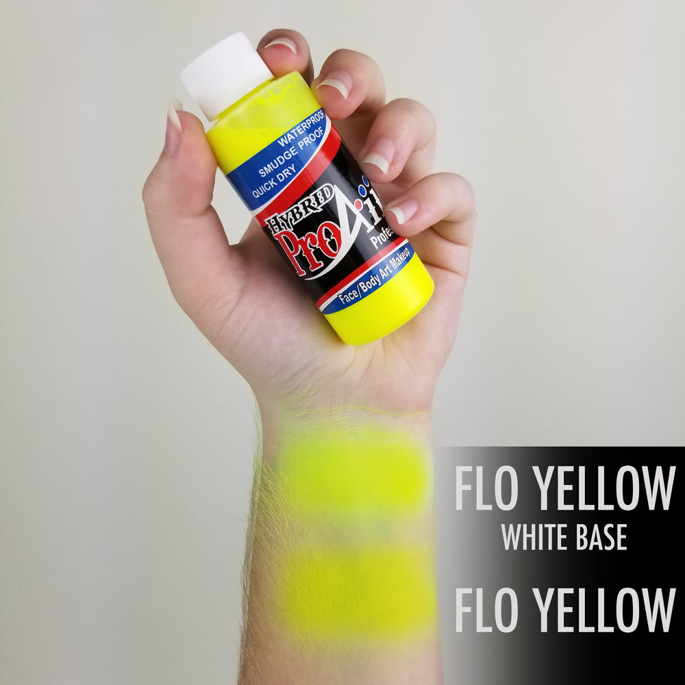 ProAiir Hybrid Face/Body - Fluorescent Yellow Airbrush Makeup