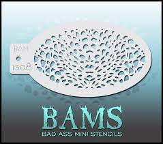 Bad Ass Mini Stencils BAMS for Airbrush Face Painting Extreme