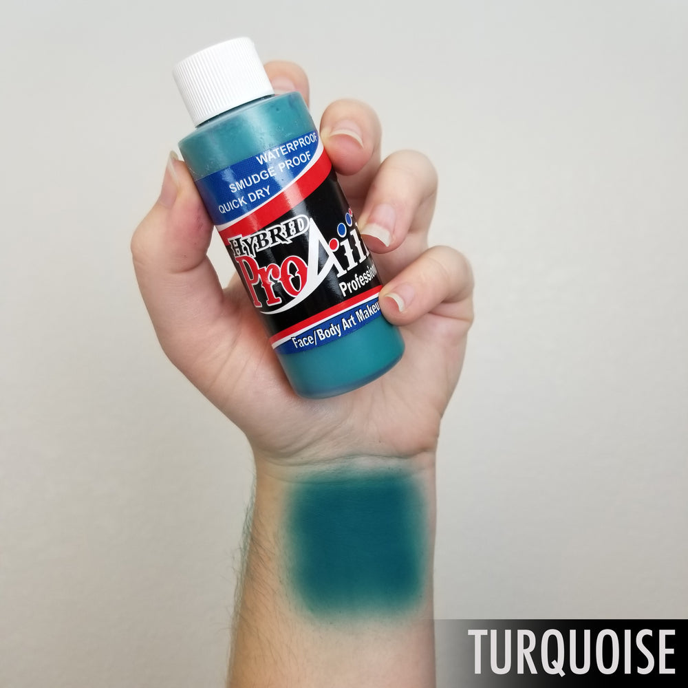 ProAiir Hybrid Face/Body - Turquoise Airbrush Makeup