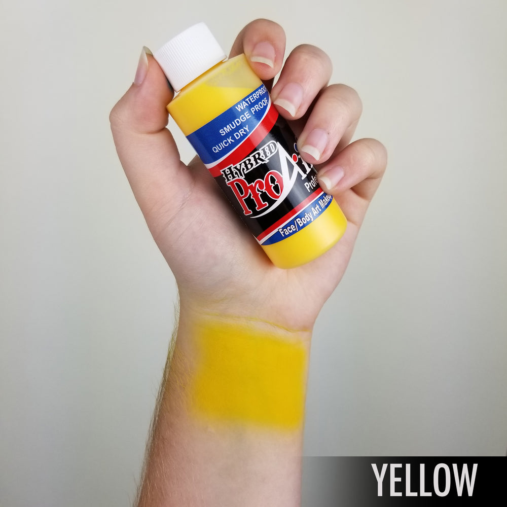 ProAiir Hybrid Face/Body - Yellow Airbrush Makeup