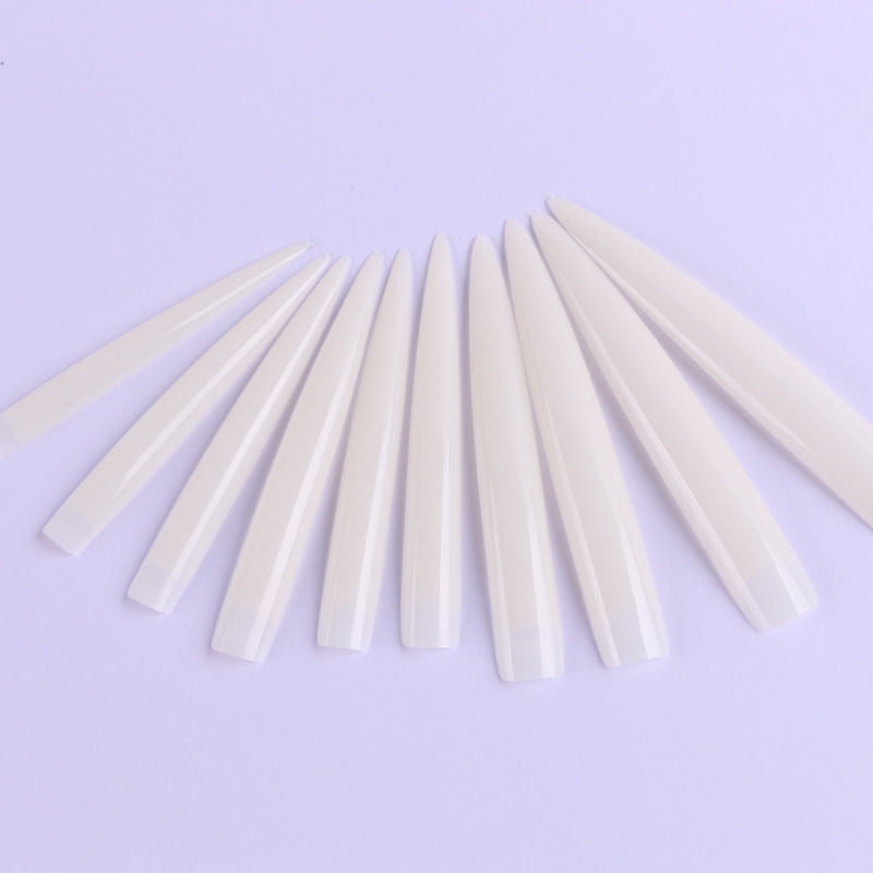 flase finger nails in long point and blunt ends for claws in body art, nail art and cosplay