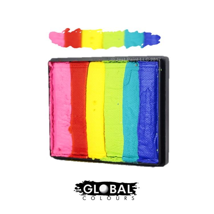 Global Colours Rainbow Cakes-Global-extrememakeupfx