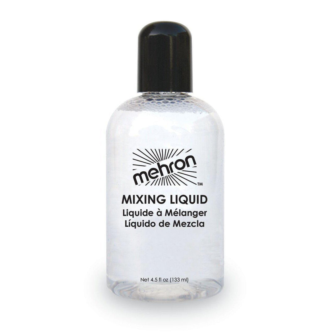 Mehron Mixing Liquid by Mehron in 4 ounce clear bottle at extrememakeupfx