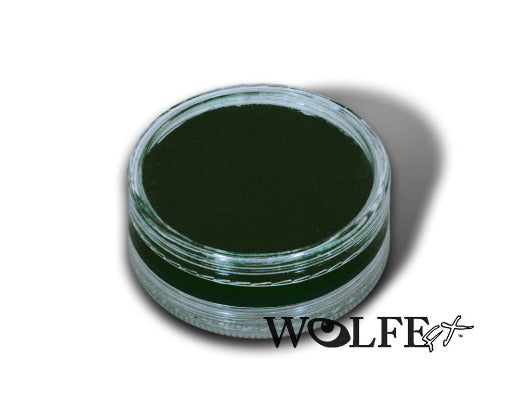 Wolfe FX Hydrocolor Dark Green Face Paint 45 gram - Extreme Makeup FX