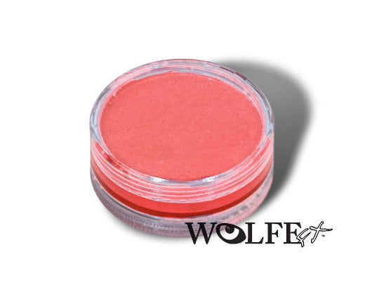 wolfe fx fac epaint peach color in clear meduim jar