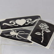 Glitter Tattoo Stencils - Y Body