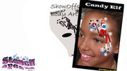 Winter Holiday Face Art Stencil Collection