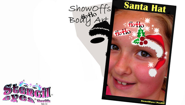 Winter Holiday Face Art Stencil Collection