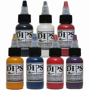 DIPS waterproof liquid face body paint primary colors
