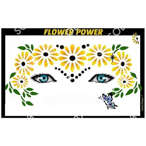StencilEyes Airbrush Face Painting Stencils for Face &amp; Body Art ...
