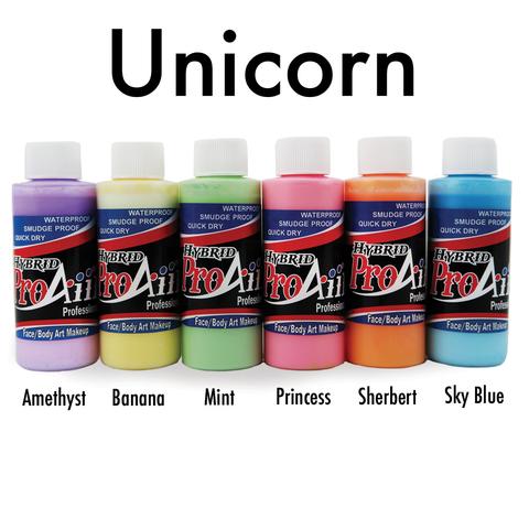 PeoAiir Unicorn Airbrush Face Body Paint for Kids and Cosplay